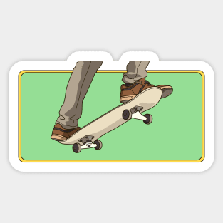 skateboard Sticker